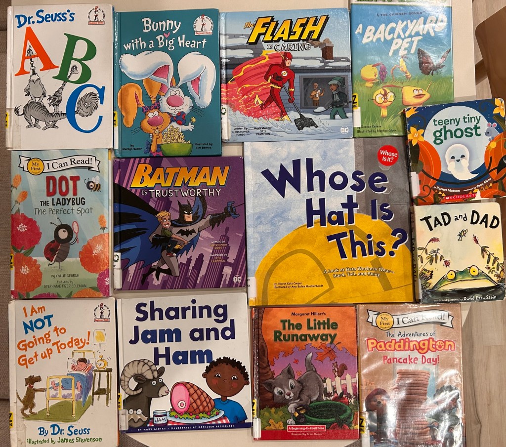 Biweekly Library Haul 2025.12 — 4살 영어책 추천 (도서관&nbsp;하울)